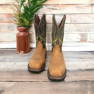 Ariat Men's WorkHog Mesteno Waterproof Composite Toe Work Boots